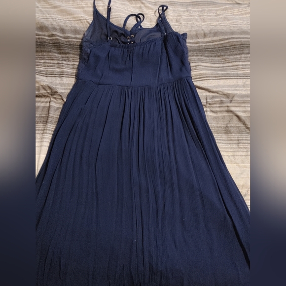 Navy Blue Dress - Picture 3 of 4